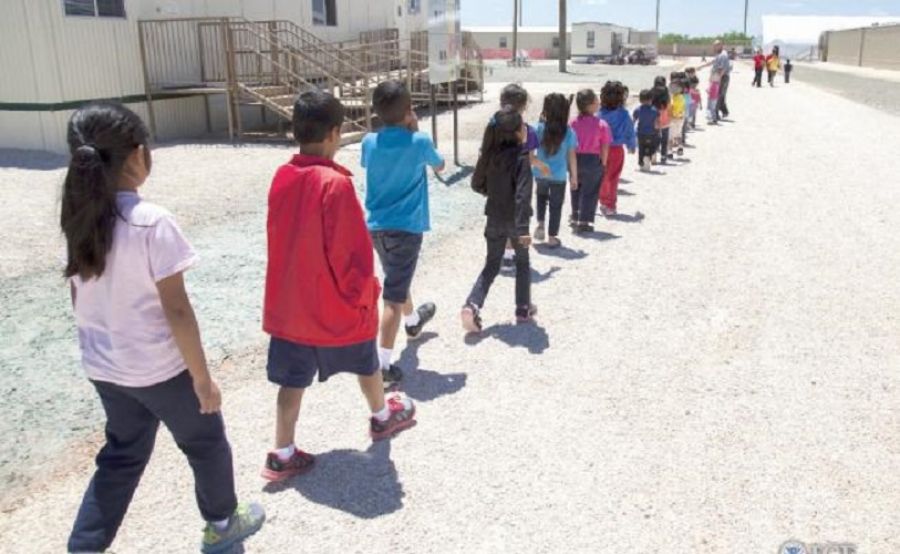 ni&ntilde;os migrantes huerfanos