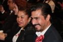 Eddie Jaimers y Grace Guzm&aacute;n, ambos galardonados.